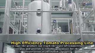 Progetto di impianto di linea di lavorazione automatica di succhi di frutta industriali