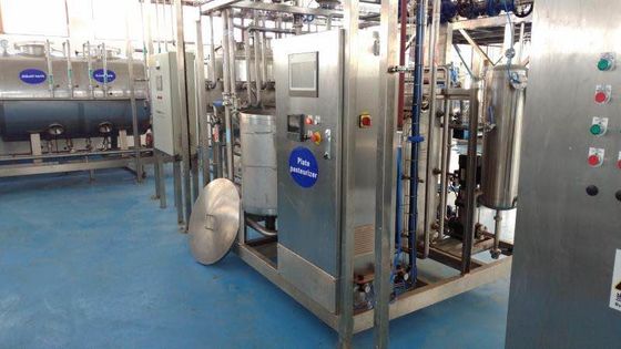 Pasteurized Milk Stirring 5000LPH Yogurt Processing Line