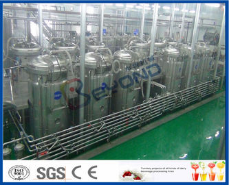 Sanitary Safety Fruit Juice Processing Juice Factory Machinery With Full Auto CIP Cleaning