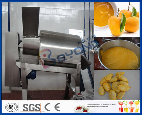 Impianto di lavorazione del mango dell'acciaio inossidabile con il doppio raffinatore 5T della fase all'ora