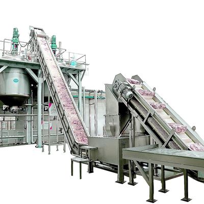 Il CE ha certificato l'elaborazione profonda della carne di Full Auto della macchina di lavorazione della carne di produzione della minestra