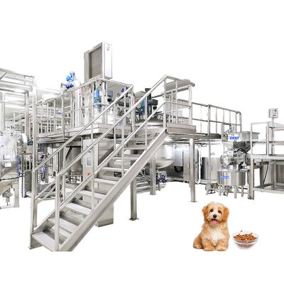 Pulizia automatica completa di CIP della macchina di lavorazione della carne dell'alimento per animali domestici SUS304